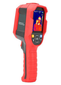 Handheld infrared temperature scanner
